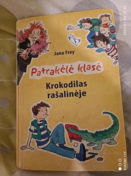 Patrakėlė klasė: Krokodilas rašalinėje
