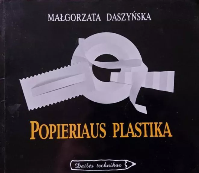 Popieriaus plastika - M. Daszynska, knyga