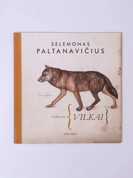 Vilkai - Selemonas Paltanavičius, knyga