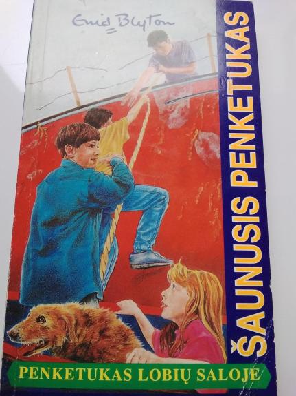 Šaunusis penketukas (1 dalis): Penketukas lobių saloje - Enid Blyton, knyga