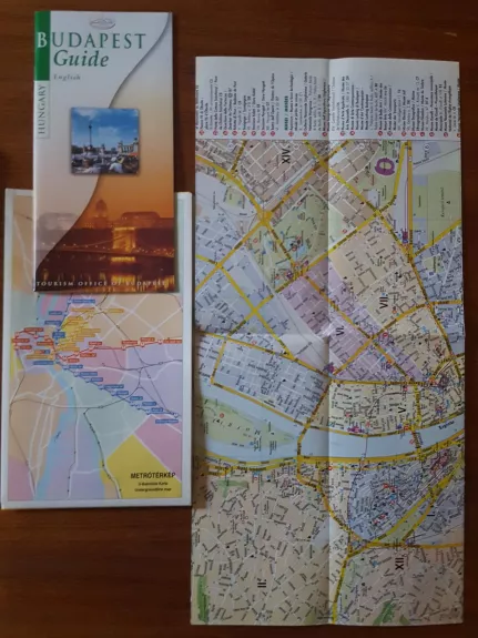 Budapešto žemėlapis - Autorių Kolektyvas, knyga 1