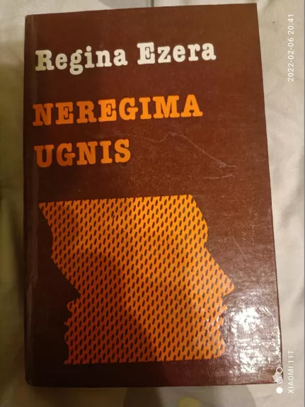 Neregima ugnis - Regina Ezera, knyga