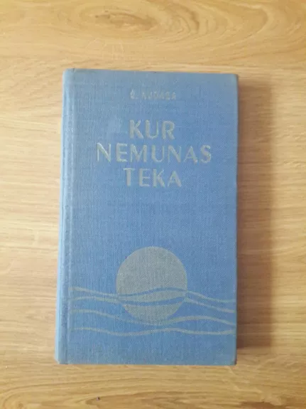 Kur Nemunas teka - Česlovas Kudaba, knyga