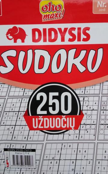 Didysis sudoku 2018 NR.1 - Autorių Kolektyvas, knyga