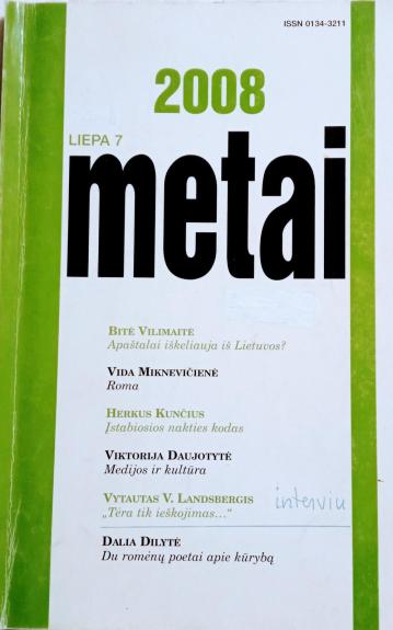 Metai, 2008 m., Nr. 7