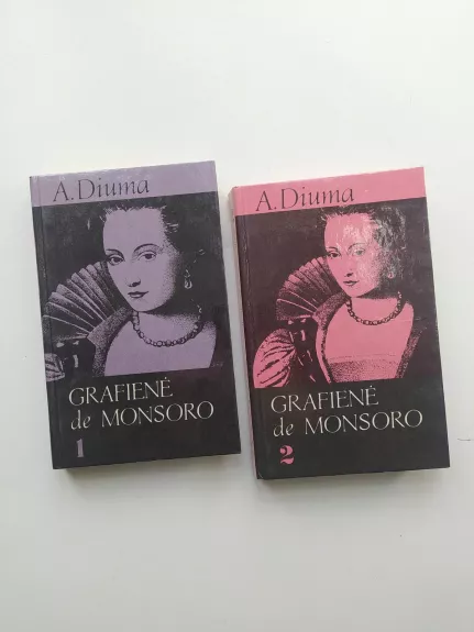 Grafienė de Monsoro (2 tomai) - Aleksandras Diuma, knyga