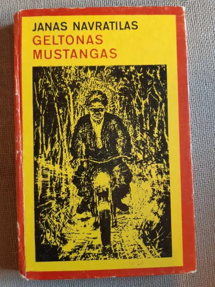Geltonas mustangas - Janas Navratilas, knyga