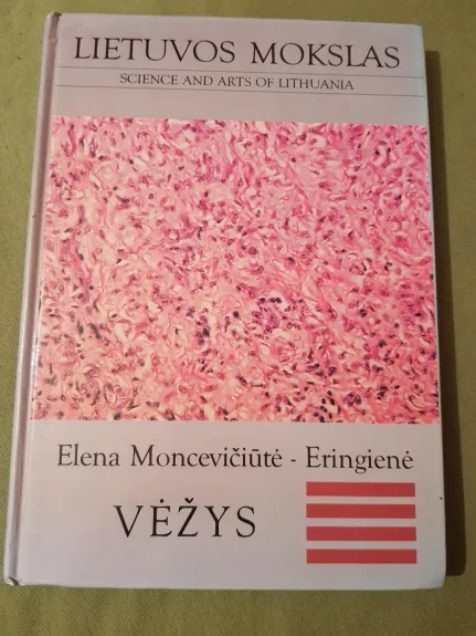 Vėžys - Elena Moncevičiūtė-Eringienė, knyga