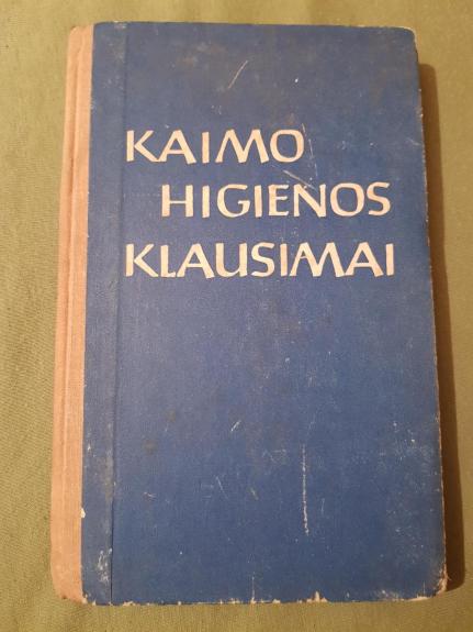 Kaimo higienos klausimai