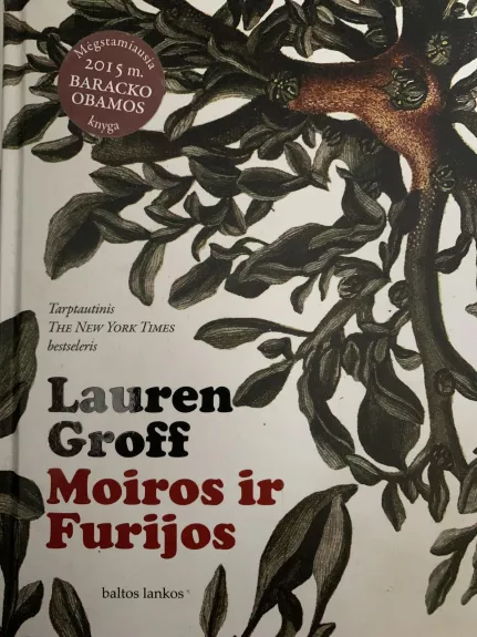 Moiros ir Furijos - Lauren Groff, knyga
