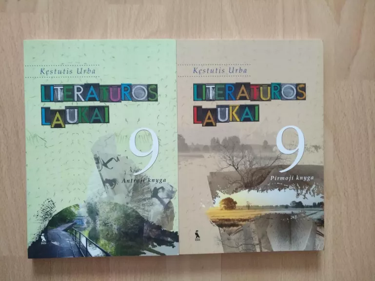 Literatūros laukai IX kla 1 ir 2 dalys - Kęstutis Urba, knyga