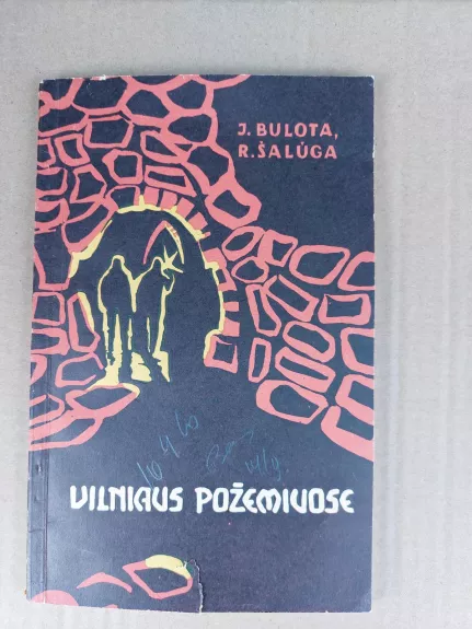 Vilniaus požemiuose - J. Bulota, knyga