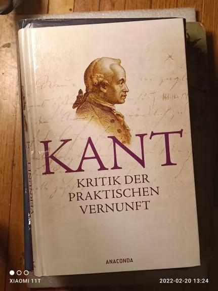 Kritik der praktischen vernunft - Imanuelis Kantas, knyga