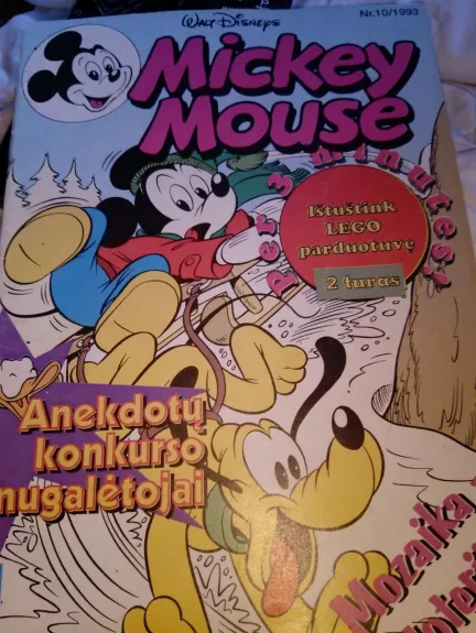 Mickey Mouse, 1993 m., Nr. 3 - Walt Disney, knyga