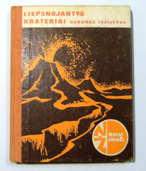 Liepsnojantys krateriai - Harunas Tazijevas, knyga