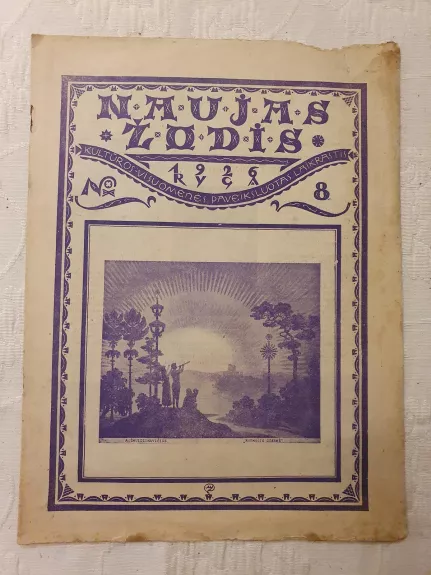 Naujas žodis 1926 Nr.8 - Autorių Kolektyvas, knyga