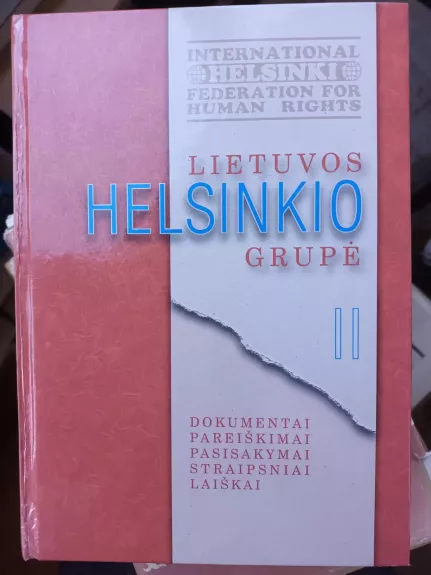 Lietuvos Helsinkio grupė (II tomas)