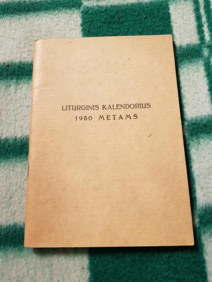 Liturginis kalendorius 1980 metams - Autorių Kolektyvas, knyga