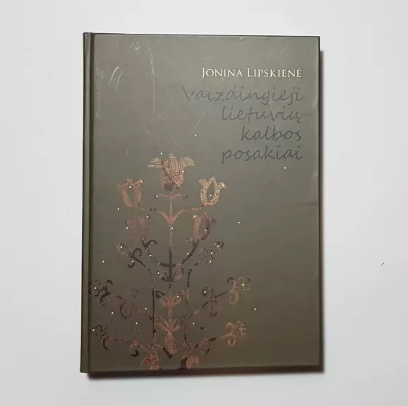 Vaizdingieji lietuvių kalbos posakiai - Jonina Lipskienė, knyga