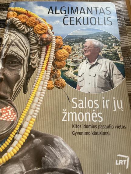 Salos ir jų žmonės - Algimantas Čekuolis, knyga