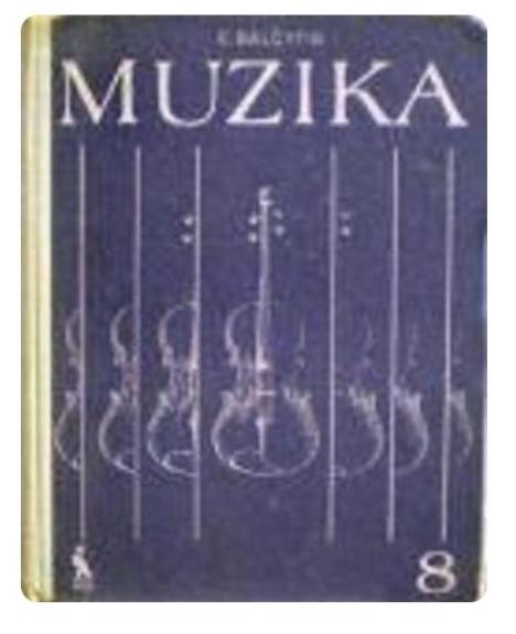 Muzika 8 klasei - Eduardas Balčytis, knyga
