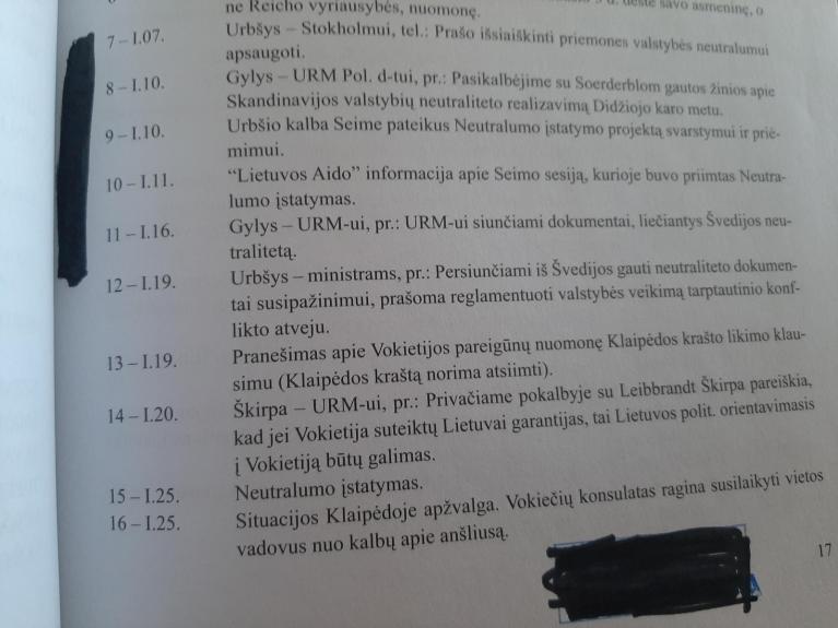 Lietuvos Respublikos užsienio politika. Dokumentai (1939). IV tomas - Tomas Remeikis, knyga 1