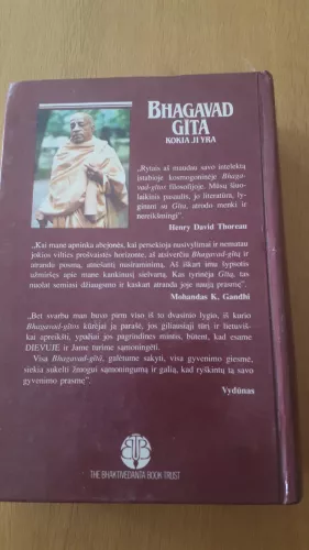 Bhagavad-Gita kokia ji yra - Šri Šrimad, knyga 1