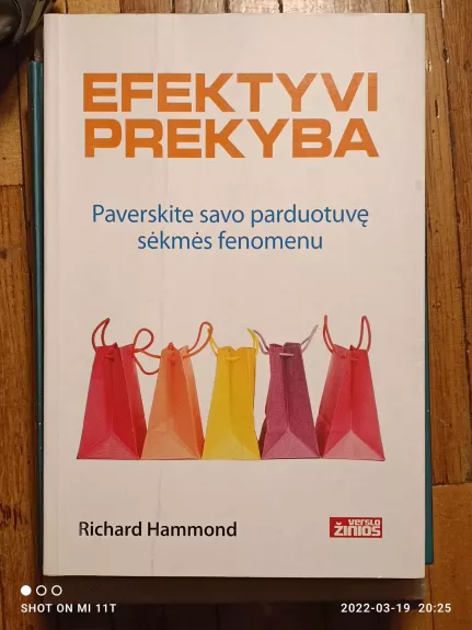 Efektyvi prekyba - Richard Hammond, knyga