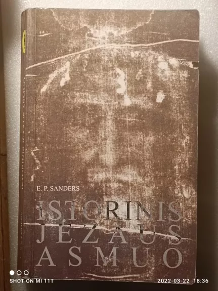 Istorinis Jėzaus asmuo - E. P. Sanders, knyga