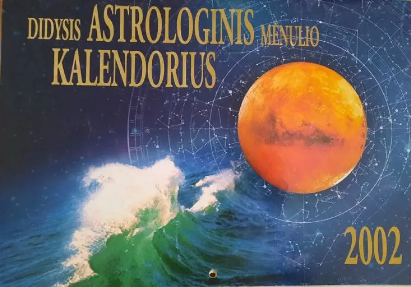 Didysis astrologinis mėnulio kalendorius 2002 - Nijolė Valaitytė-Wolmer, knyga