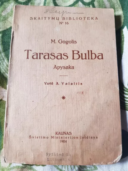 Tarasas Bulba - Mikalojus Gogolis, knyga