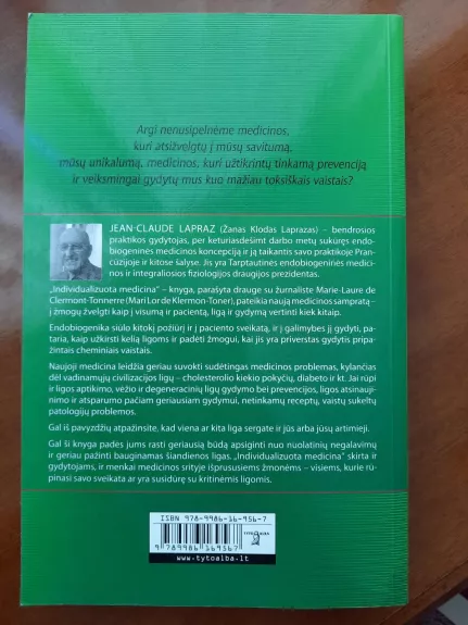 Individualizuota medicina - Dr.Jean-Claude Lapraz, knyga 1