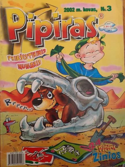 Pipiras,  2002 m., Nr. 3