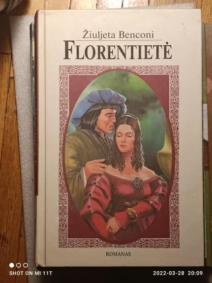 Florentietė (2 tomas) - Žiuljeta Benconi, knyga