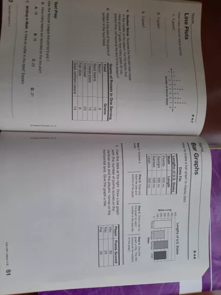 Mathematics Homework Workbook - Scott Foresman, knyga 1