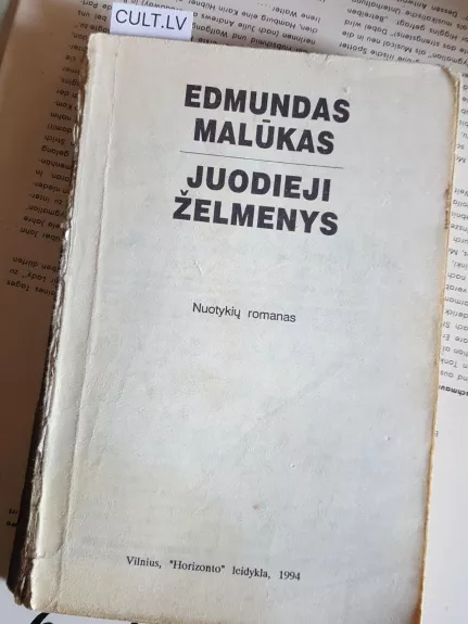 Juodieji želmenys - Edmundas Malūkas, knyga