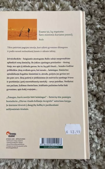 Žmogus, kuris norėjo būti laimingas - Laurent Gounelle, knyga 1