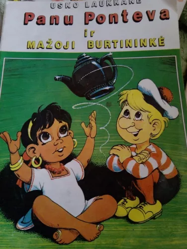 Panu Ponteva ir mažoji burtininkė - Usko Laukkane, knyga