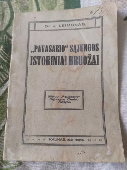 "Pavasario" sąjungos istoriniai bruožai