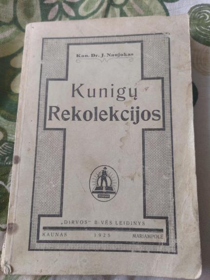 Kunigų rekolekcijos,1925 m