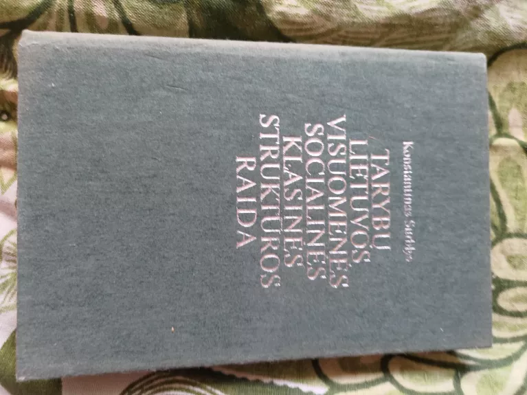 Tarybų Lietuvos visuomenės socialinės klasinės struktūros raida - Konstantinas Surblys, knyga