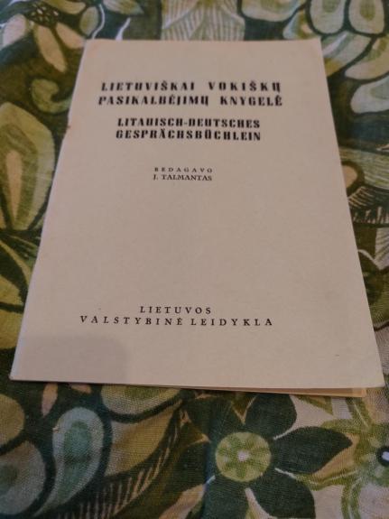 Lietuviškai vokiškų pasikalbėjimų knygelė