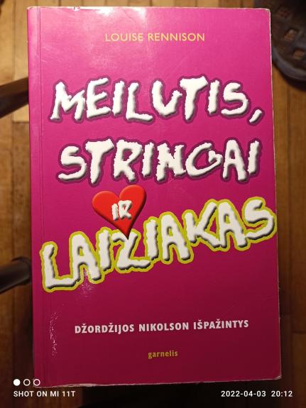 Meilutis, stringai ir laižiakas: Džordžijos Nikolson išpažintys
