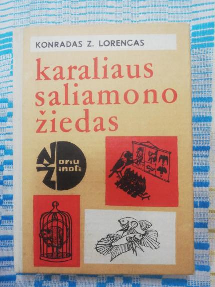Karaliaus Saliamono žiedas - Konradas Z. Lorencas, knyga