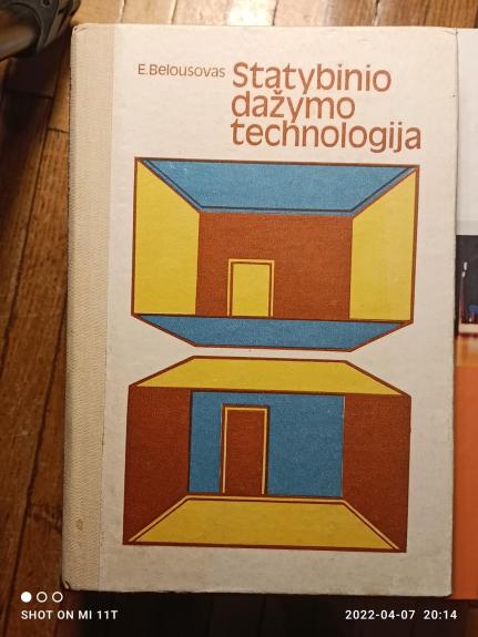 Statybinio dažymo technologija