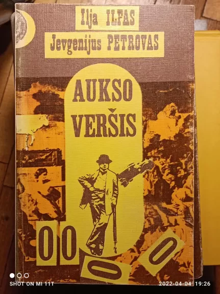 Aukso veršis - Ilja Ilfas, Jevgenijus  Petrovas, knyga