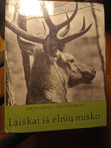 Laiškai iš elnių miško - Leonardas Grudzinskas, knyga