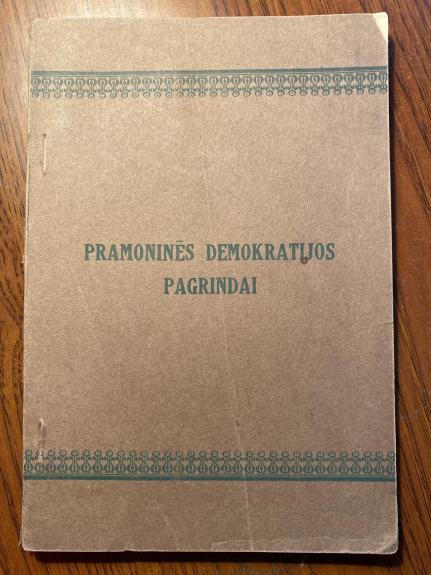 Pramoninės demokratijos pagrindai