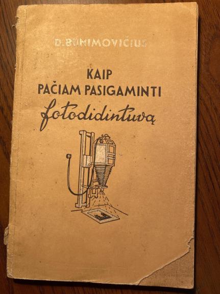 Kaip pačiam pasigaminti fotodidintuvą