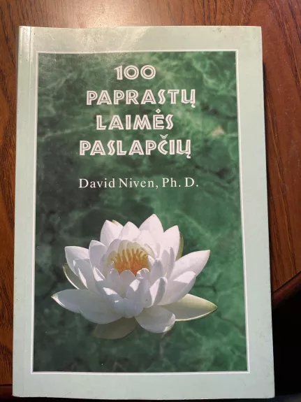 100 paprastų laimės paslapčių - David Niven, knyga